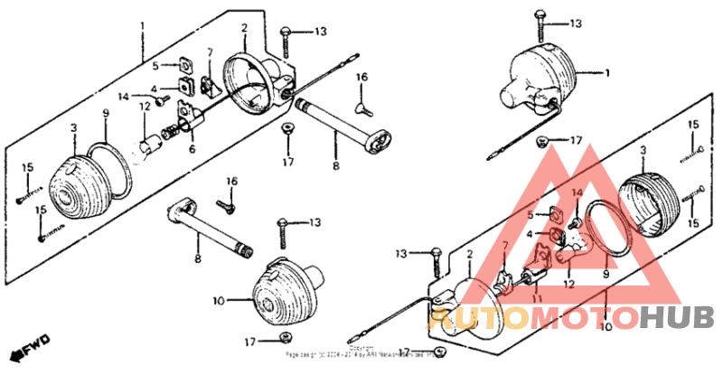 Turn signal 81-82