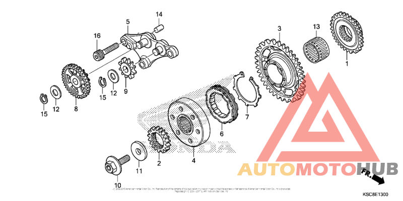 Муфта стартера