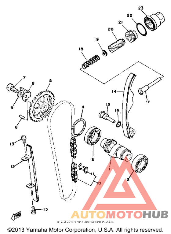 Camshaft - chain