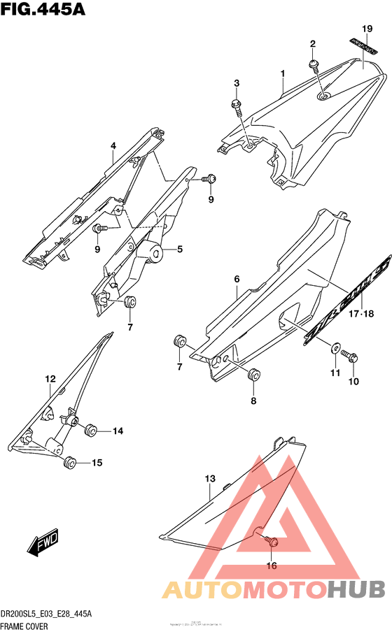 Обтекатель рамы
