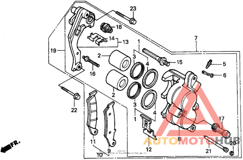 Передний суппорт