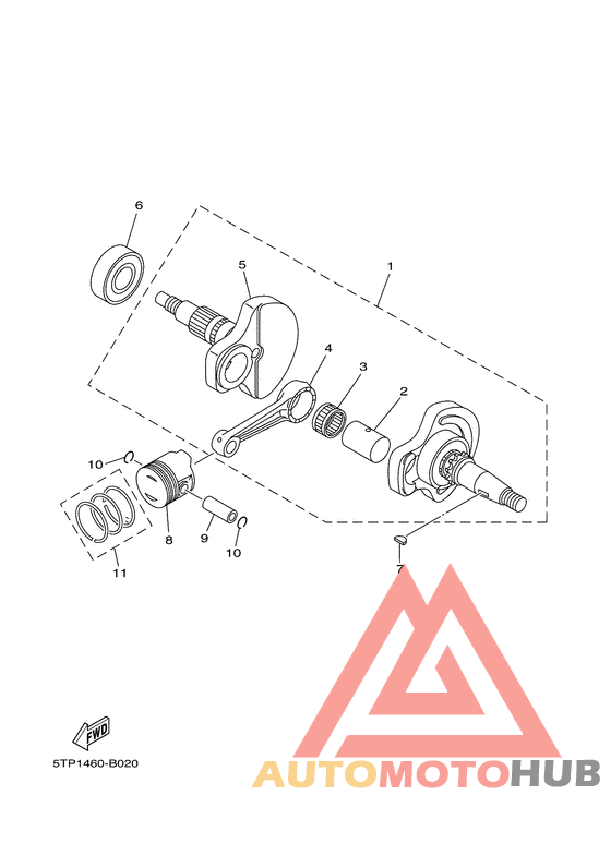 Crankshaft & piston