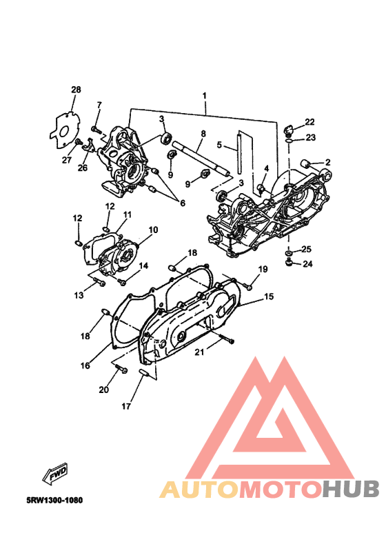 Картер двигателя