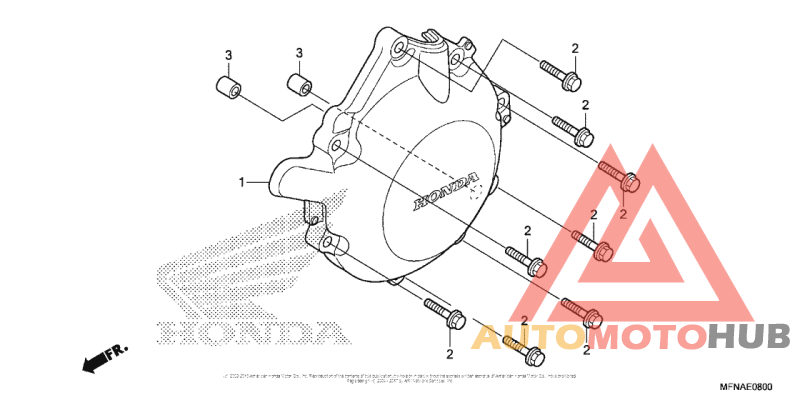 Крышка генератора