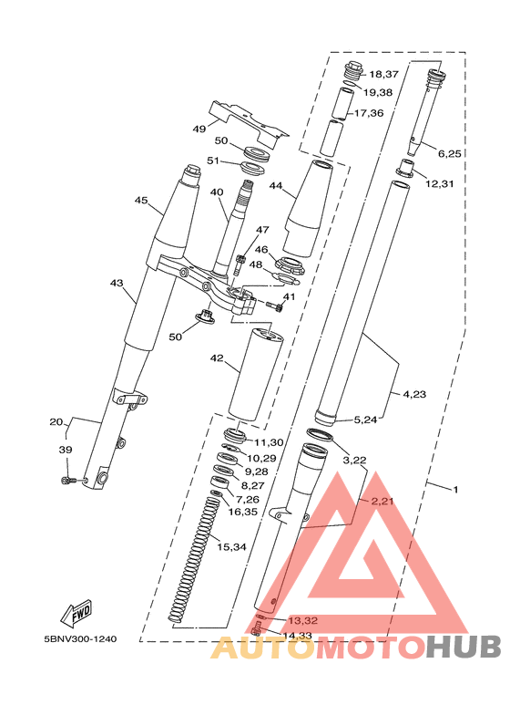 Передняя вилка
