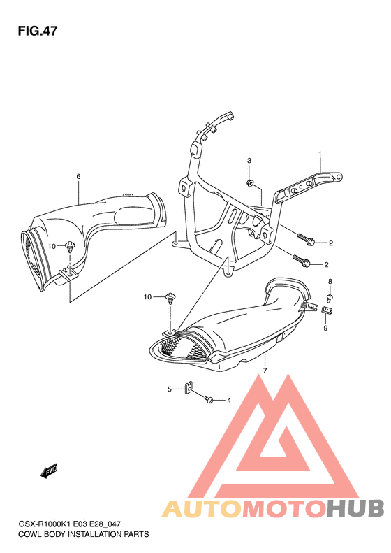 Installation parts