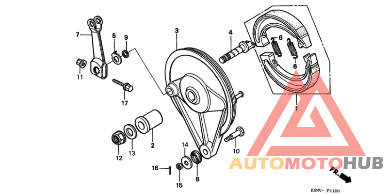 Задний тормоз