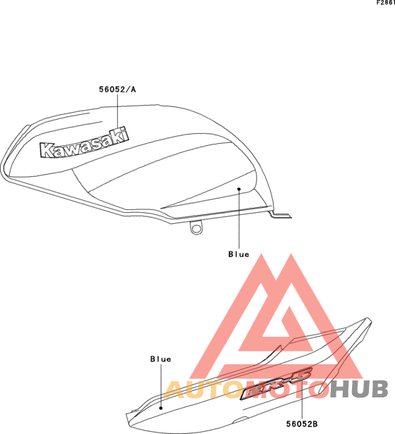 Decals(blue)(er500-c1)
