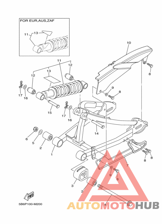 Rear arm & suspension