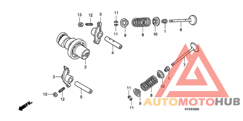 Распред вал/клапана