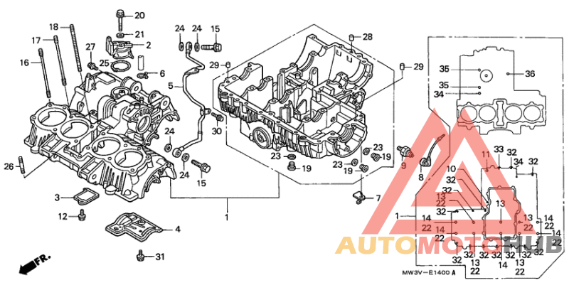 Картер двигателя