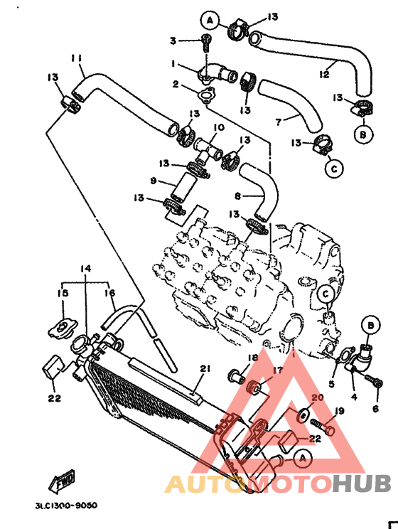 Радиатор и шланг
