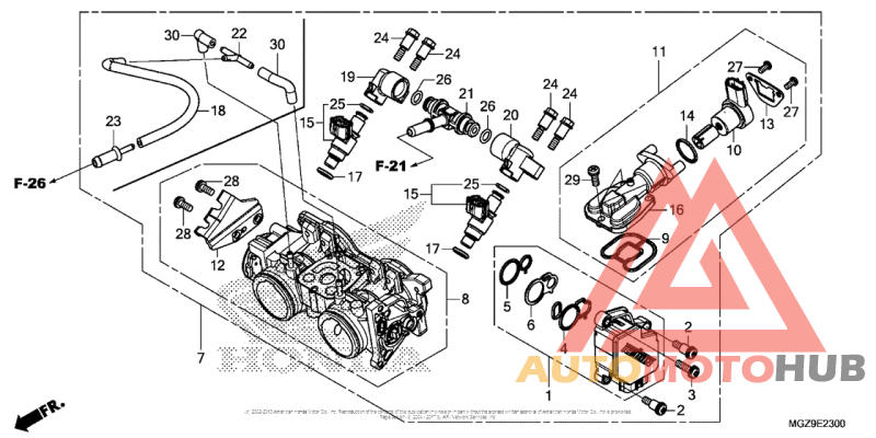 Корпус Дросселя