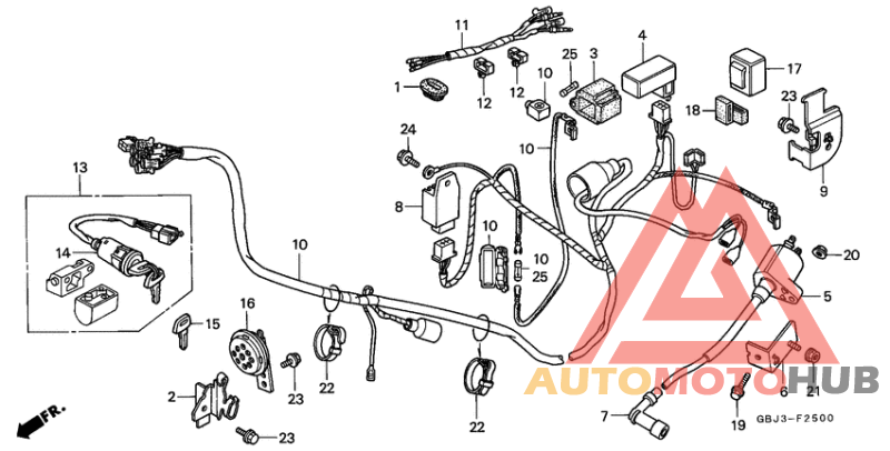 Wire harness/ ignition coil