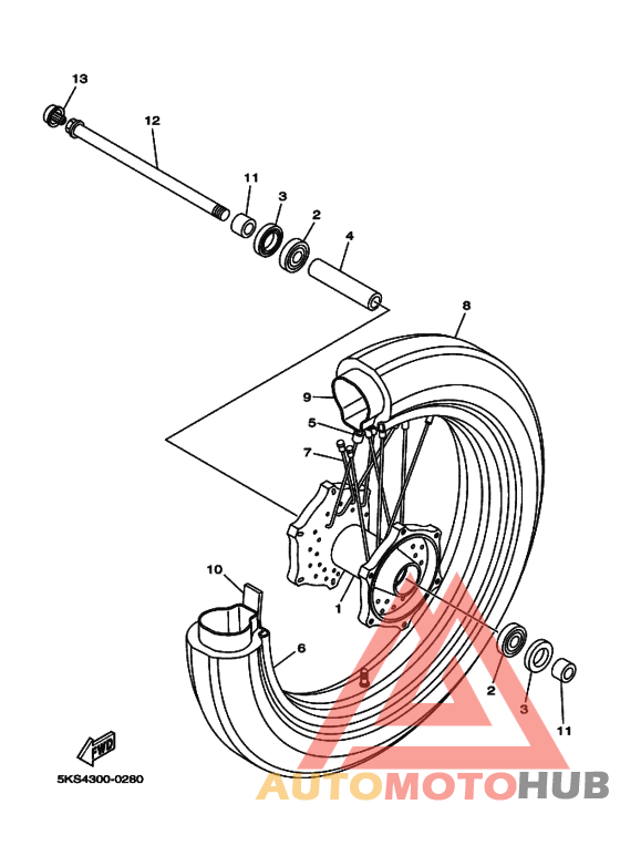 Transom + tube