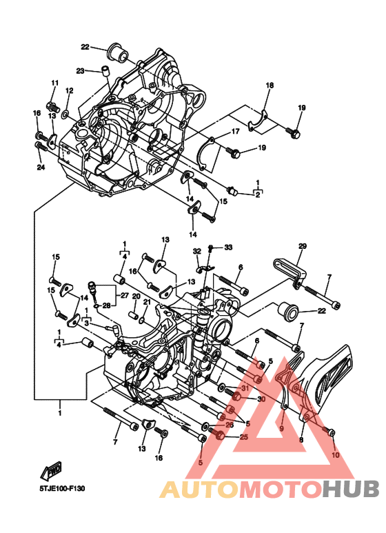 Картер двигателя