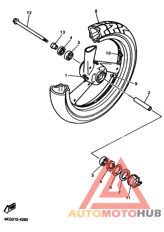 Transom + tube