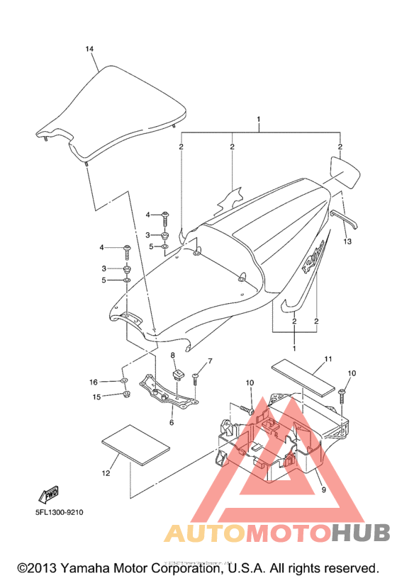 Side cover seat