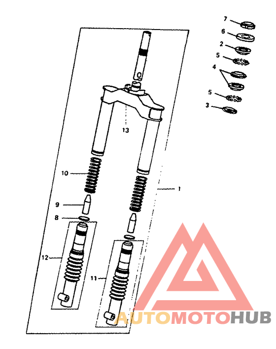 Передняя вилка