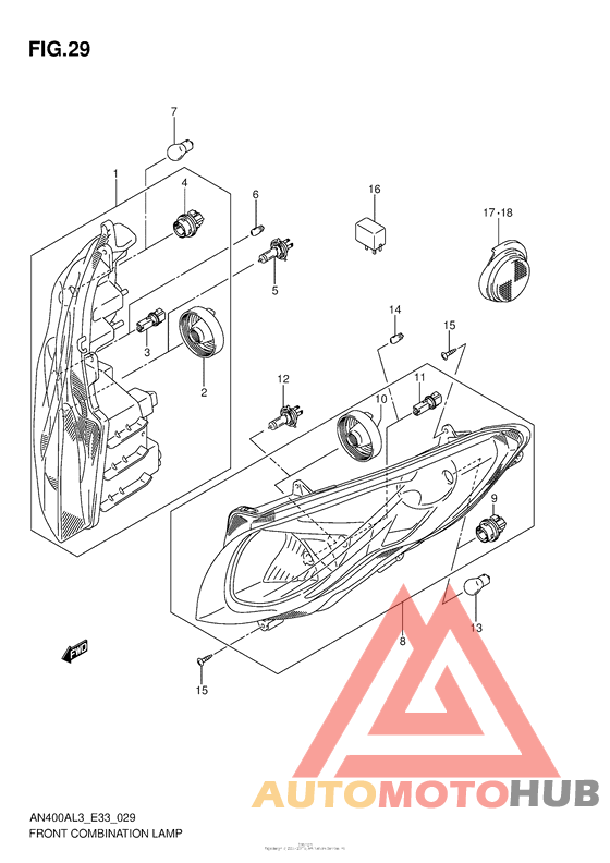 Front Combination Lamp