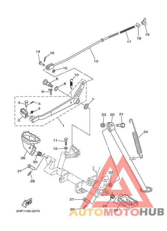 Stand & footrest