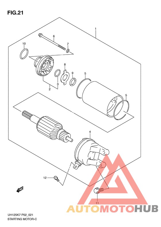 Стартерный мотор