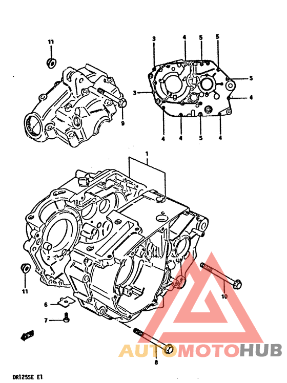 Картер двигателя