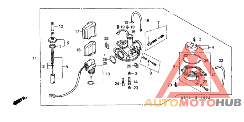 Carburetor assy
