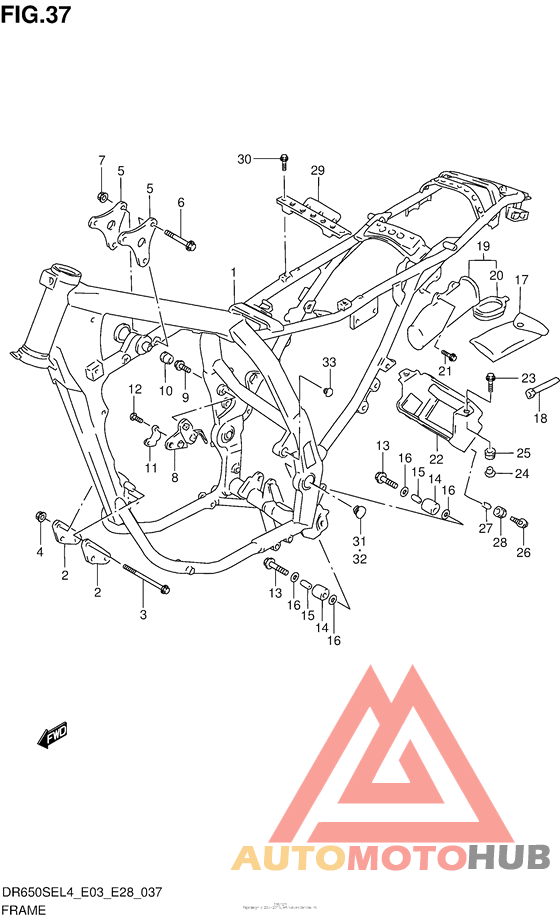 Frame (Dr650Sel4 E28)