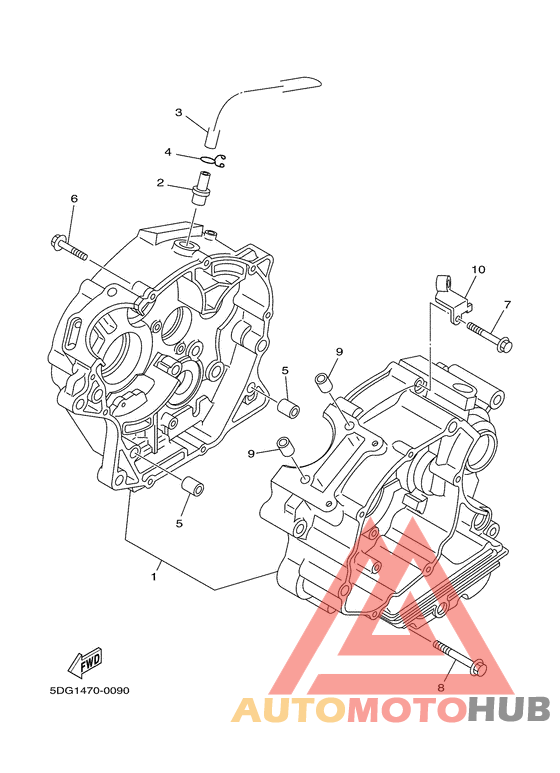 Картер двигателя