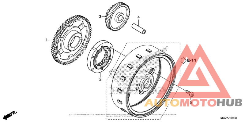 Муфта стартера