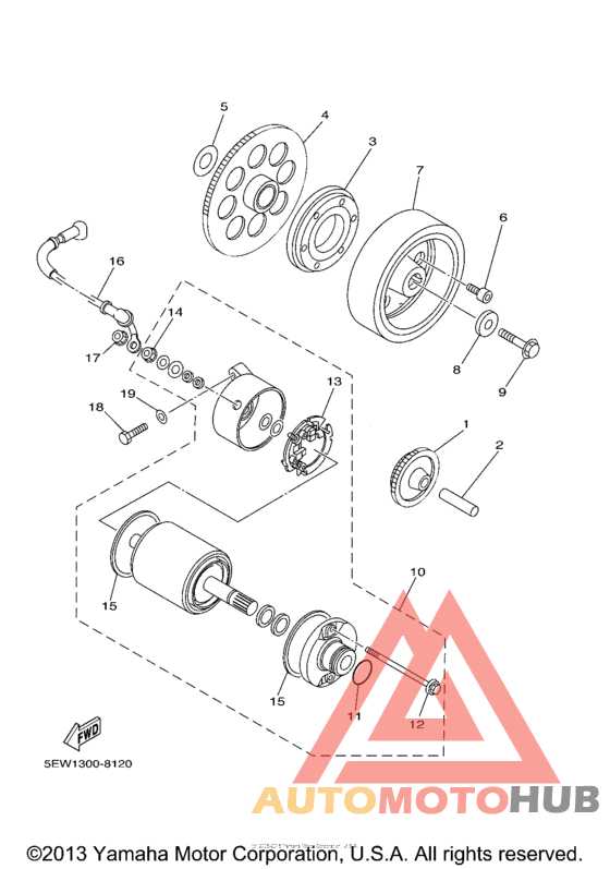 Муфта стартера