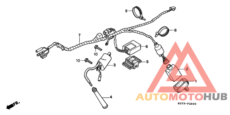 Wire harness/ ignition coil