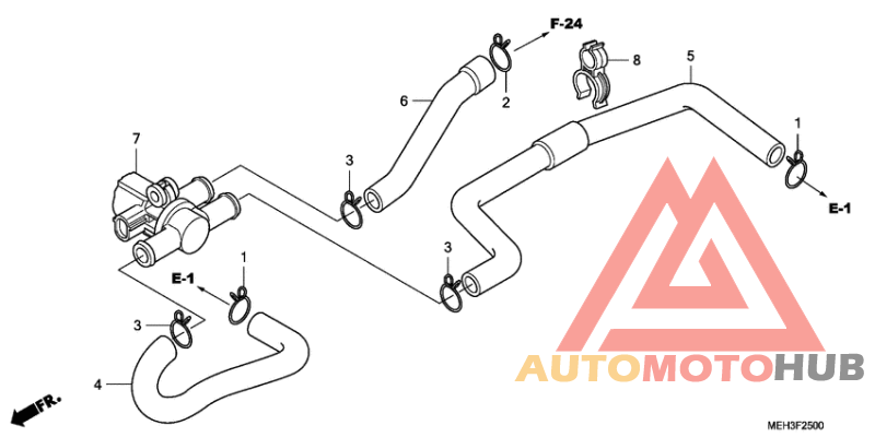 Air injection solenoid valve