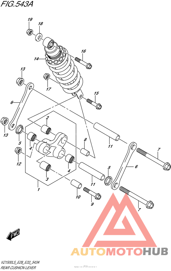 Втулки заднего рычага