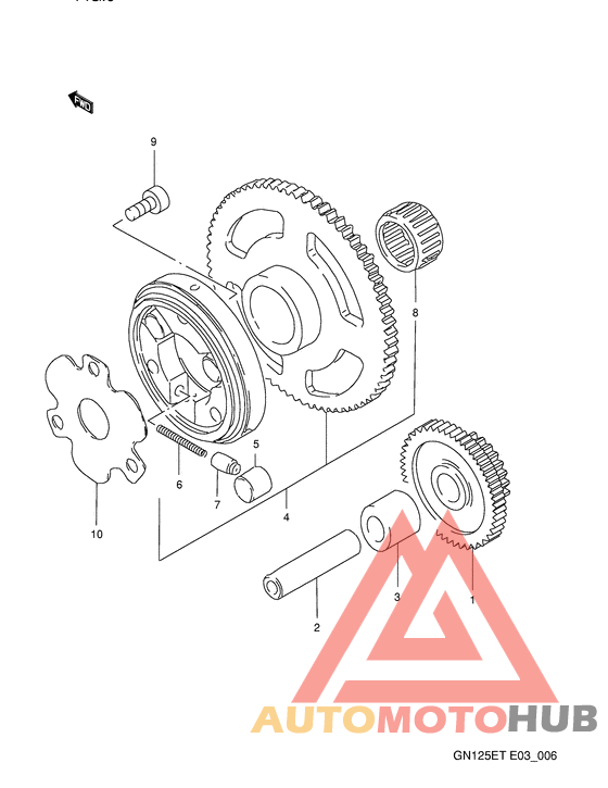 Муфта стартера