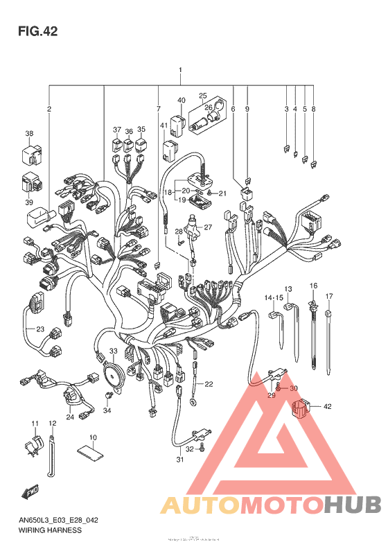 Wiring Harness (An650L3 E03)
