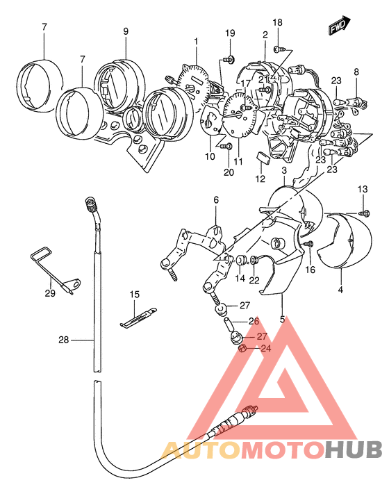 Speedometer  /tachometer