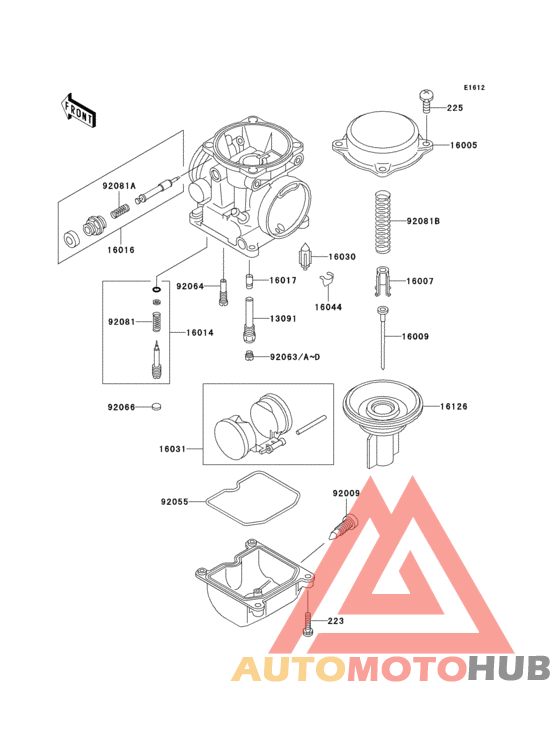 Карбюратор в разборе