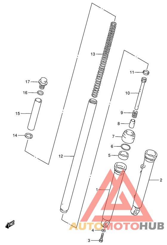 Передняя вилка