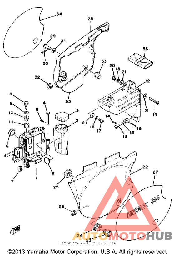 Side cover - battery box