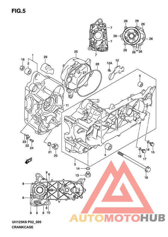 Картер двигателя
