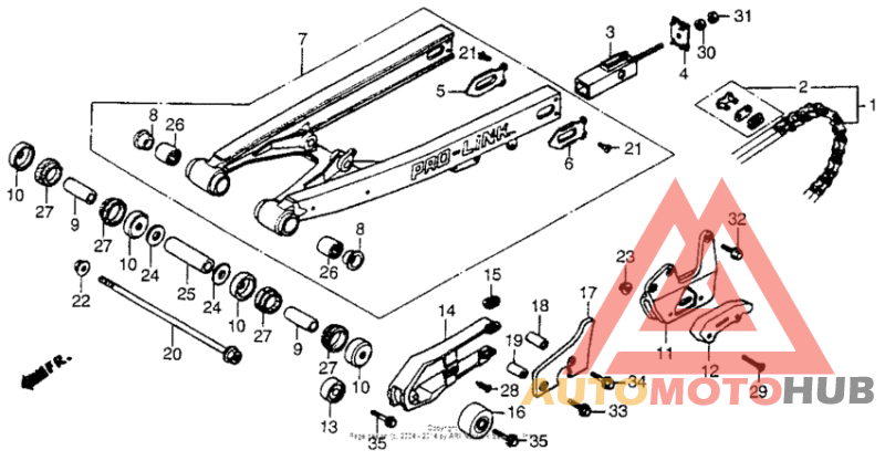 Swingarm 85