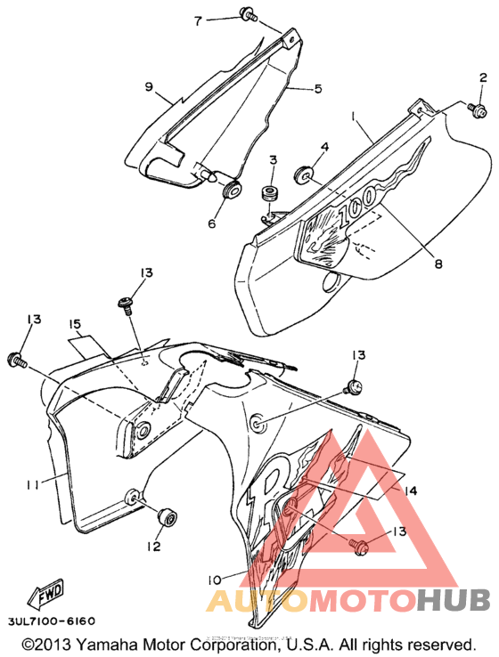 Боковые обтекатели