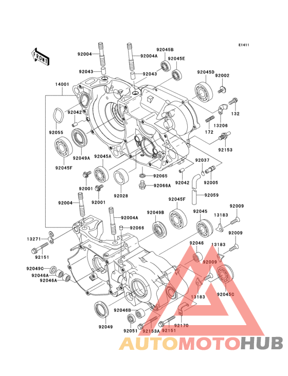Crankcase(1/2)