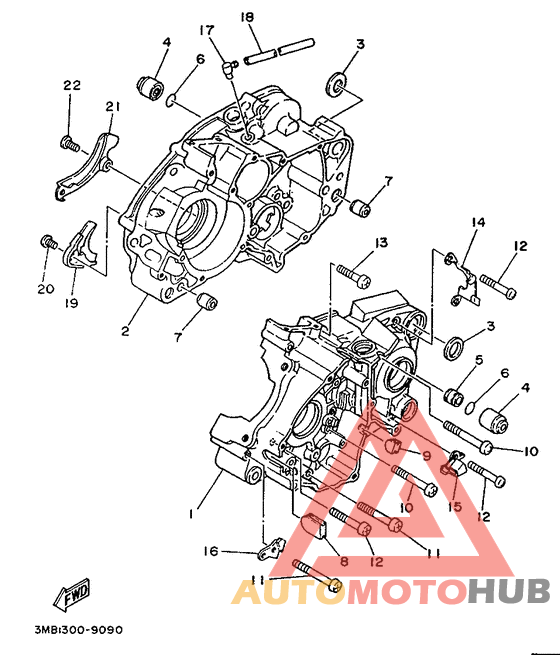 Картер двигателя