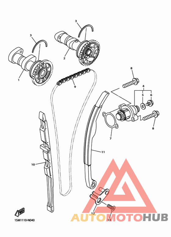 Camshaft & chain