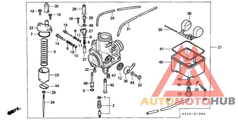 Carburetor assy