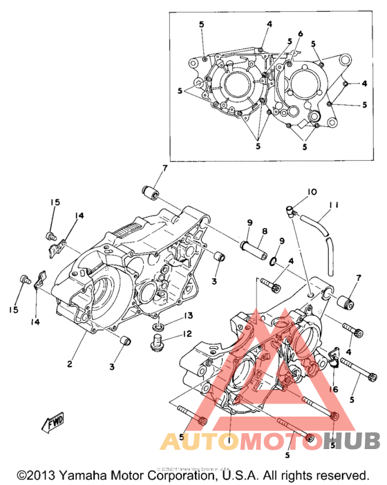 Картер двигателя