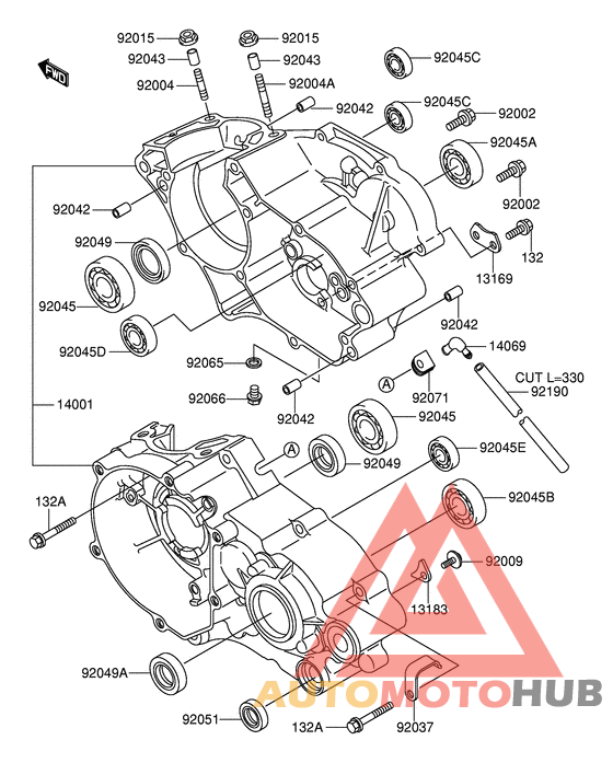 Картер двигателя